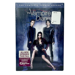 The Vampire Diaries Complete Fourth Season DVD 5-Disc New Sealed SciFi Drama YA